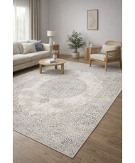 BERGAMO 358 GRIS FONCE - CREME