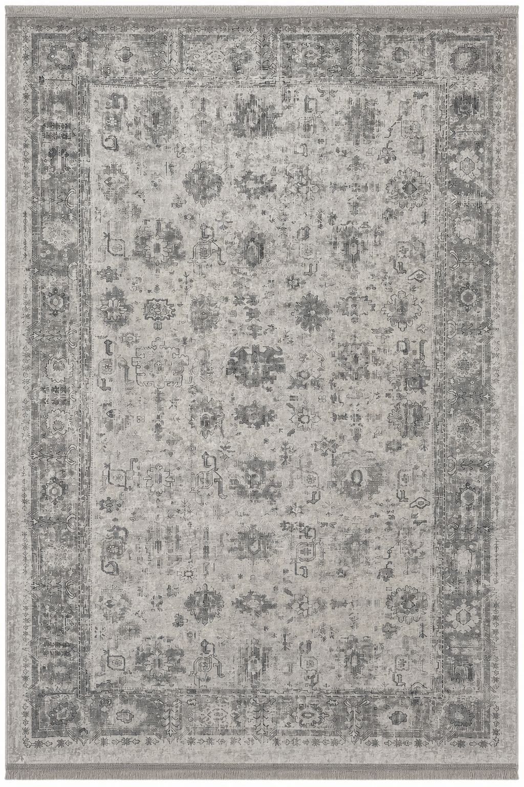 PRINT S-7077 GRIS-GRIS VINTAGE (LAVABLE EN MACHINE)