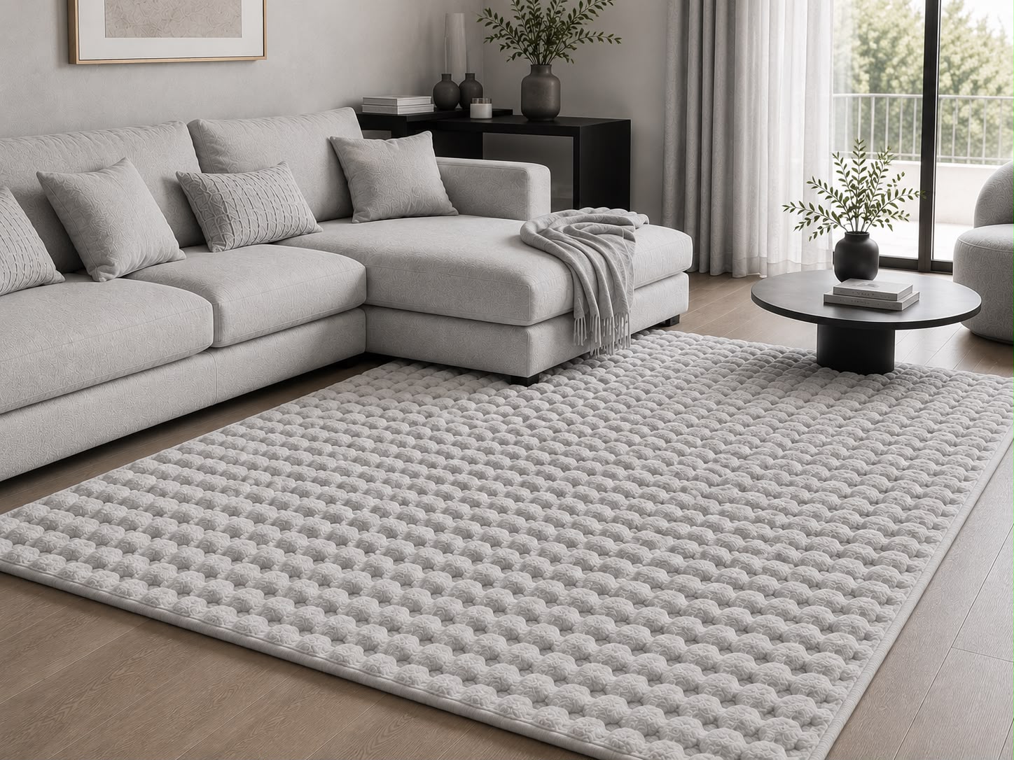 BUBBLE GRIS CLAIR (EXTRA DOUX)