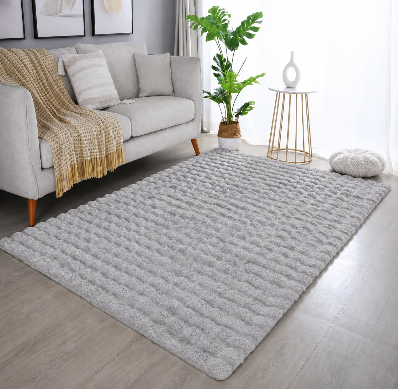 BUBBLE GRIS CLAIR (EXTRA DOUX)